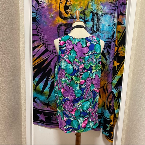 🌈 Lovely fruit flowers vintage art blouse - Picture 8 of 11